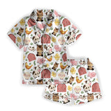 Pasture Pals Women’s Short Sleeve & Shorts Set