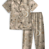 Moon & Stars Women’s Short Sleeve & Pants Set