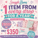 A Year Of 1 item from EVERY DROP! (excludes bedding)  (VALUE $1500+) - no codes or gift cards for purchase