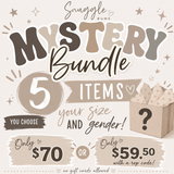 Mystery Bundle of 5 Bamboo pieces (Choose Your Size/Gender) - NO GIFT CARDS