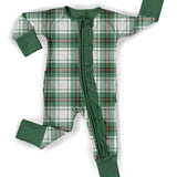 Plaid Holiday Ruffle Convertible Zippy
