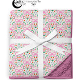 Buds+Bows Plush Blanket