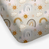 Sun-Day Best Mini Crib Sheet