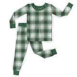 Plaid Holiday Children’s Long Sleeve Two Piece Set