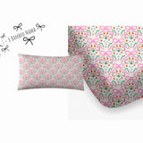 Bud+Bows Twin Sheet & Pillow Case Set