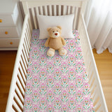 Buds+Bows Standard Crib Sheet