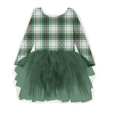 Plaid Holiday Long Sleeve Tutu