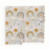 Sun-Day Best Ruffle Double Bamboo Blanket