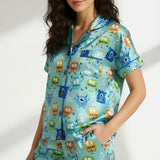 Monster Mash Women’s Short Sleeve & Shorts Set