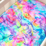 Color Splash Mini Crib Sheet