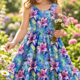 Electric Eden Tank Twirl Dress