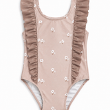 Little Blossom Children’s Ruffle Tank One Piece Swimsuit