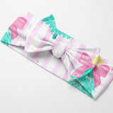 Pink Tree Headband Bow