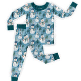 Snowman Wonderland Children’s Long Sleeve Two Piece Set