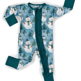 Snowman Wonderland Ruffle Convertible Zippy