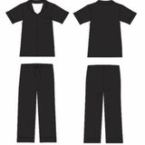 Black Women’s Short Sleeve & Pants Set