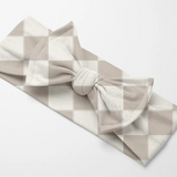 Checkmate Headband Bow